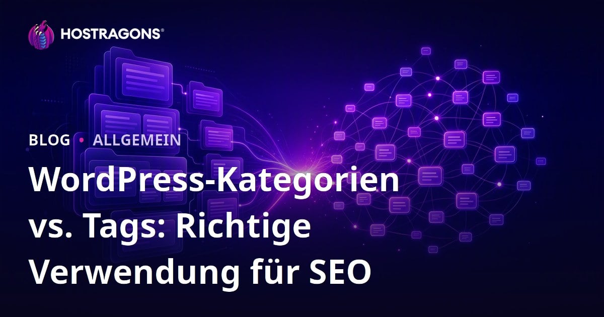 WordPress-Kategorien vs. Tags: Richtige Verwendung für SEO