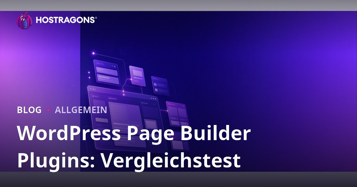 WordPress Page Builder Plugins: Vergleichstest