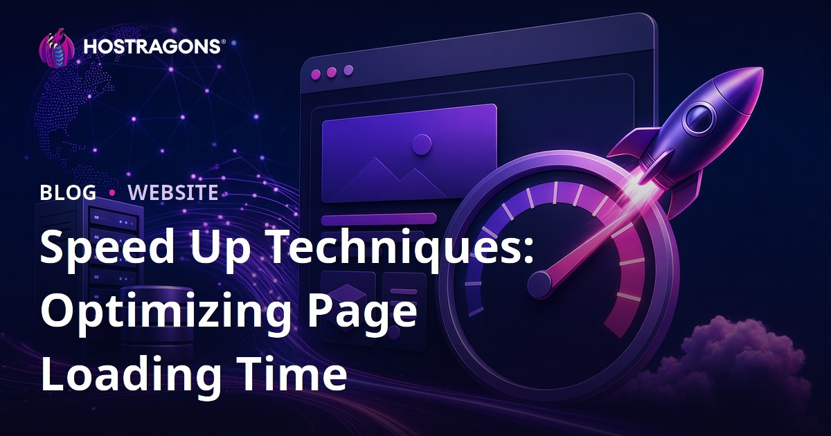 Speed Up Techniques: Optimizing Page Loading Time