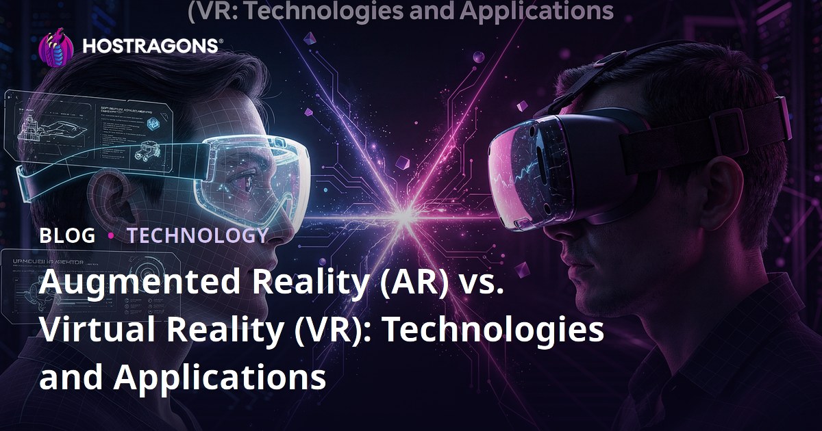 Augmented Reality (AR) vs. Virtual Reality (VR): Technologies and Applications