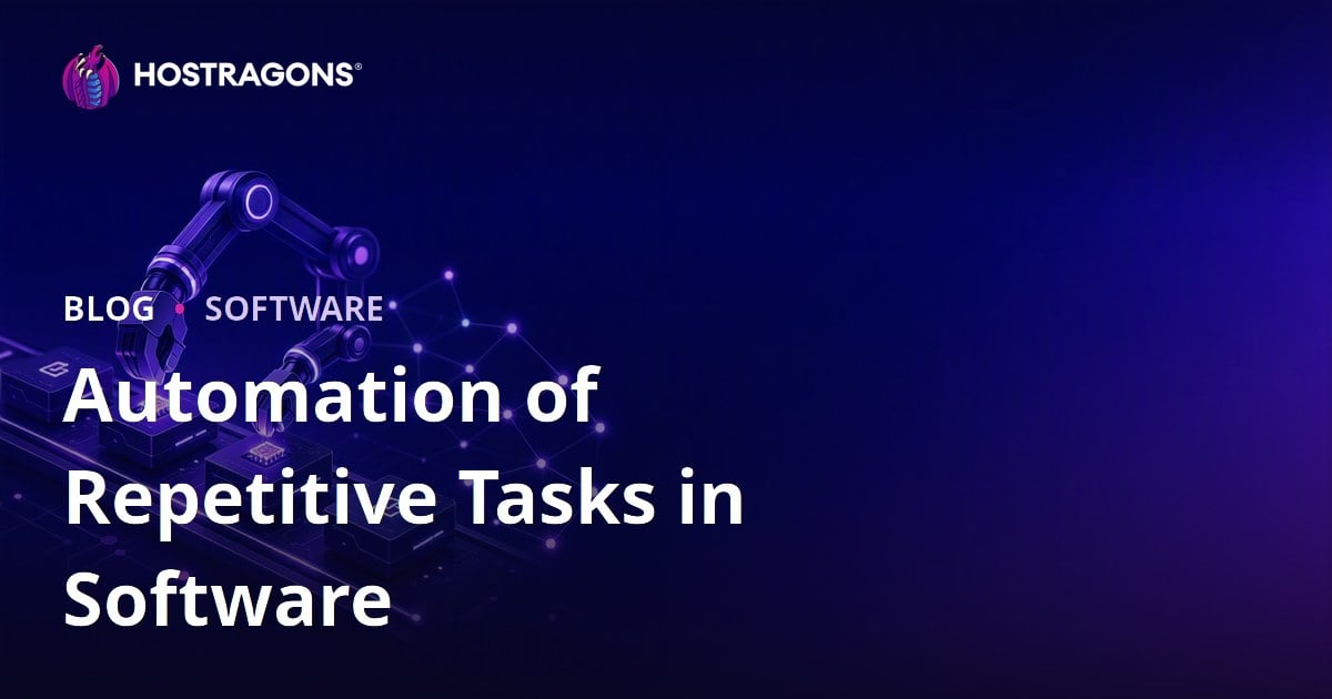 Automation of Repetitive Tasks in Software