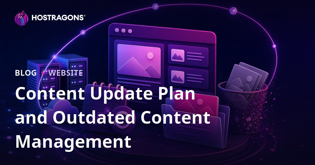 Content Update Plan and Outdated Content Management