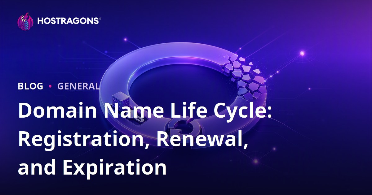 Domain Name Life Cycle: Registration, Renewal, and Expiration