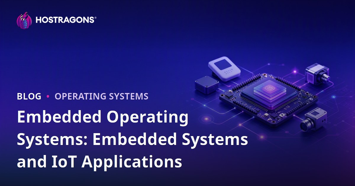 Embedded Operating Systems: Embedded Systems and IoT Applications