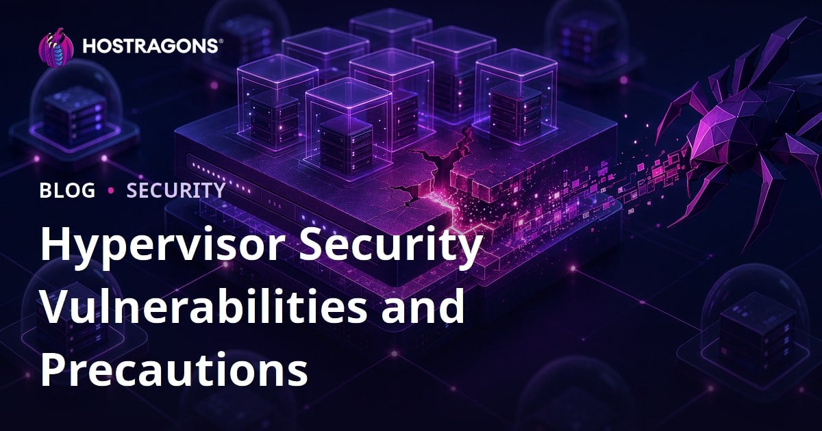 Hypervisor Security Vulnerabilities and Precautions