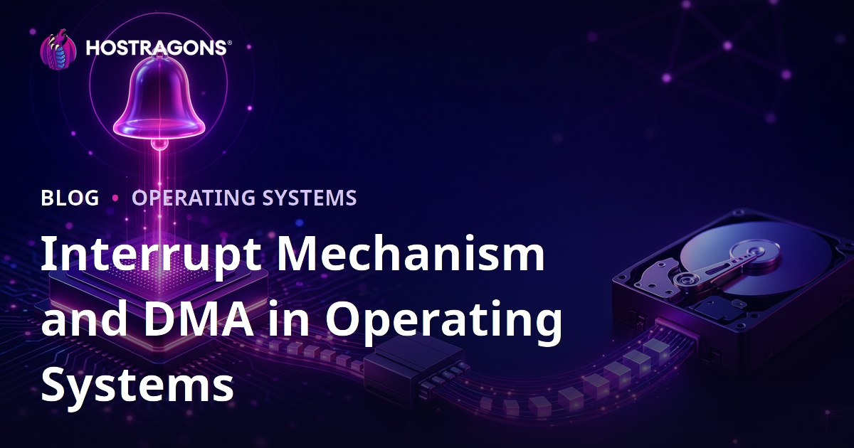 Interrupt Mechanism and DMA in Operating Systems