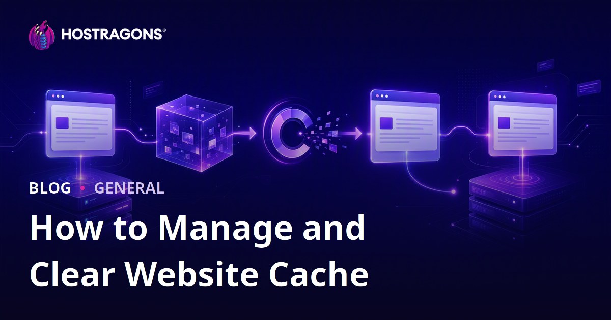 How to Manage and Clear Website Cache