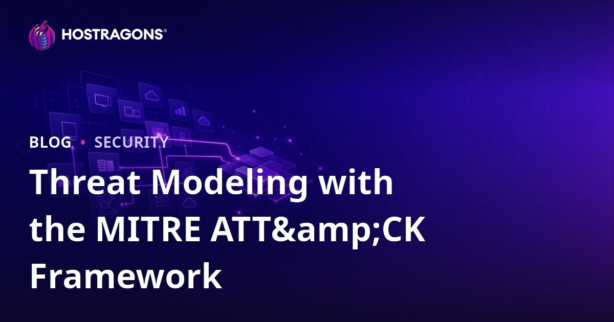 Threat Modeling with the MITRE ATT&CK Framework