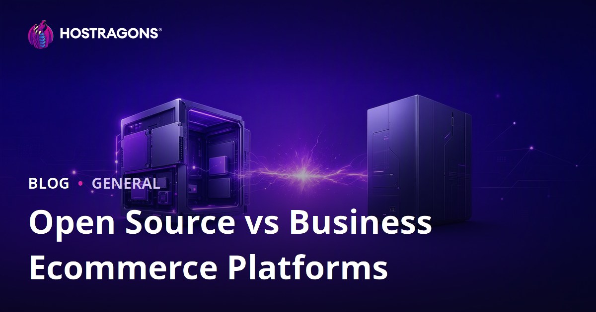 Open Source vs Business Ecommerce Platforms