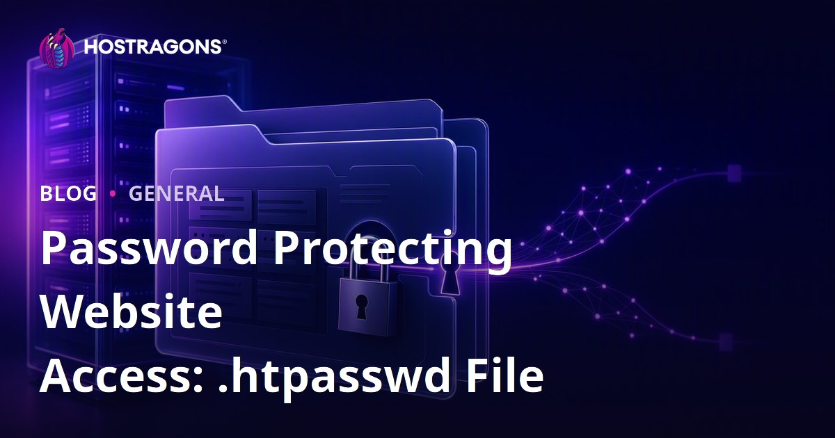 Password Protecting Website Access: .htpasswd File