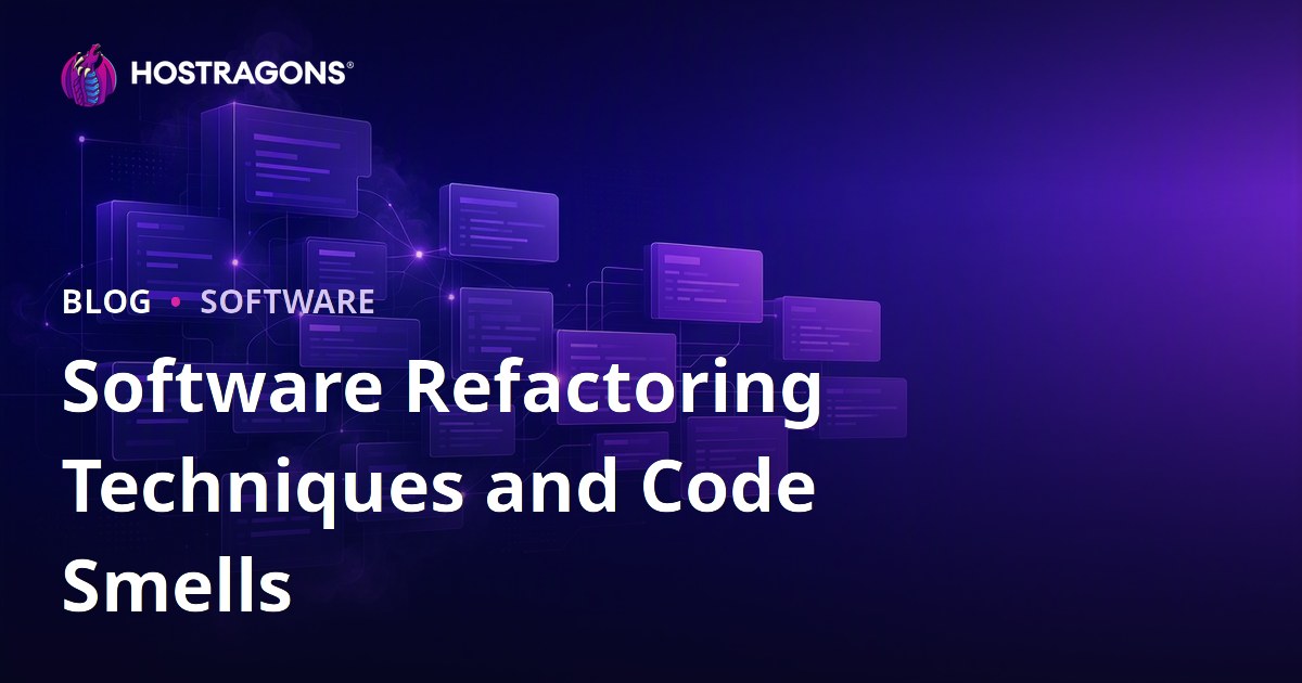 Software Refactoring Techniques and Code Smells