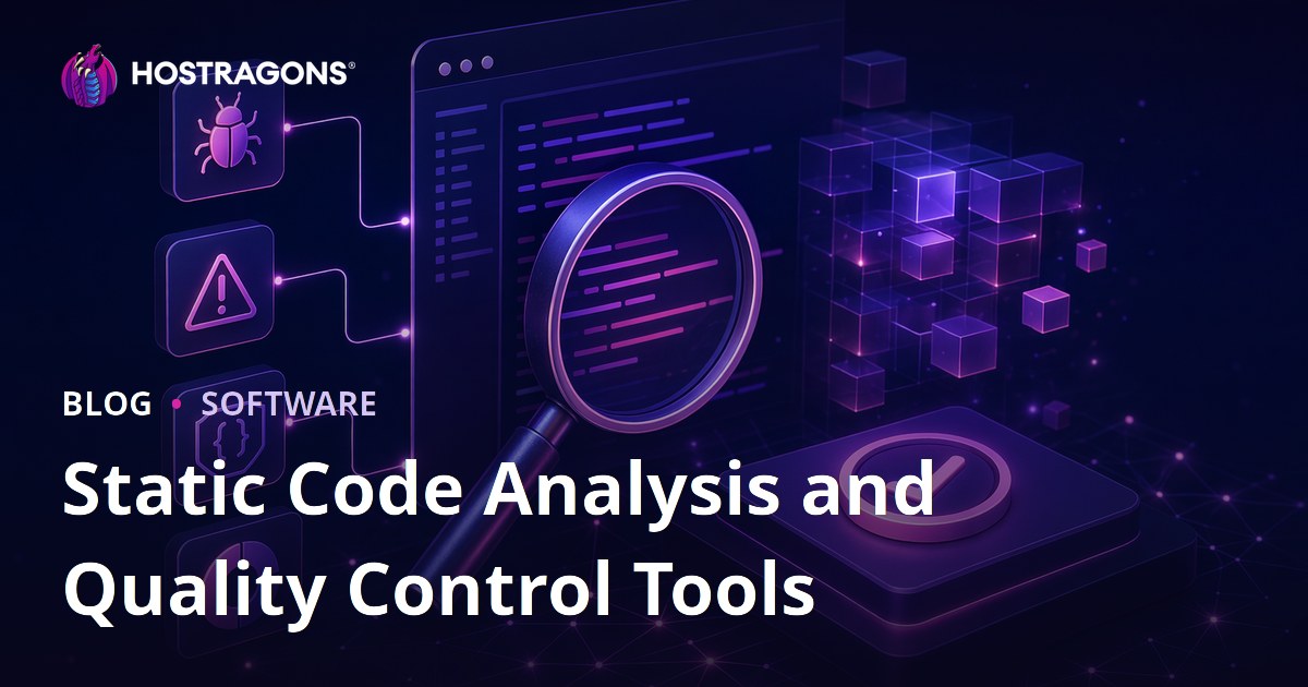 Static Code Analysis and Quality Control Tools