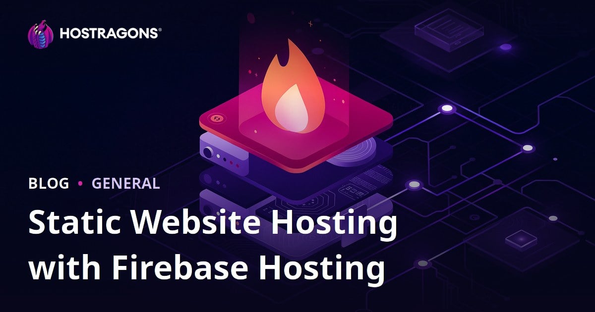 Static Website Hosting with Firebase Hosting