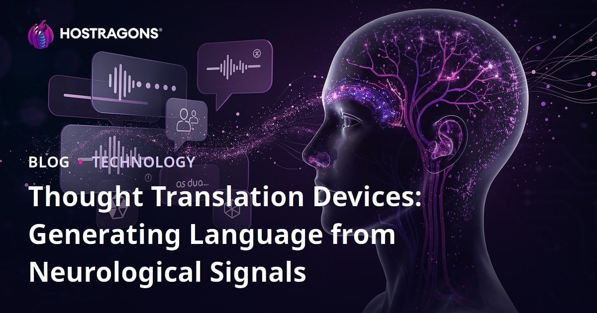 Thought Translation Devices: Generating Language from Neurological Signals