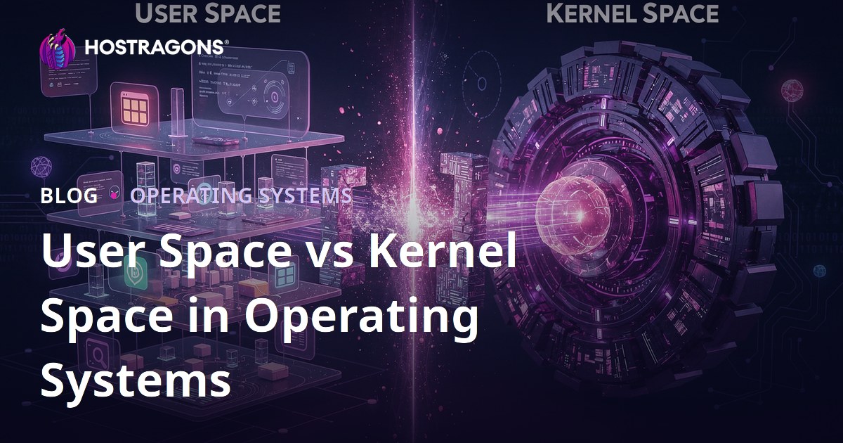 User Space vs Kernel Space in Operating Systems