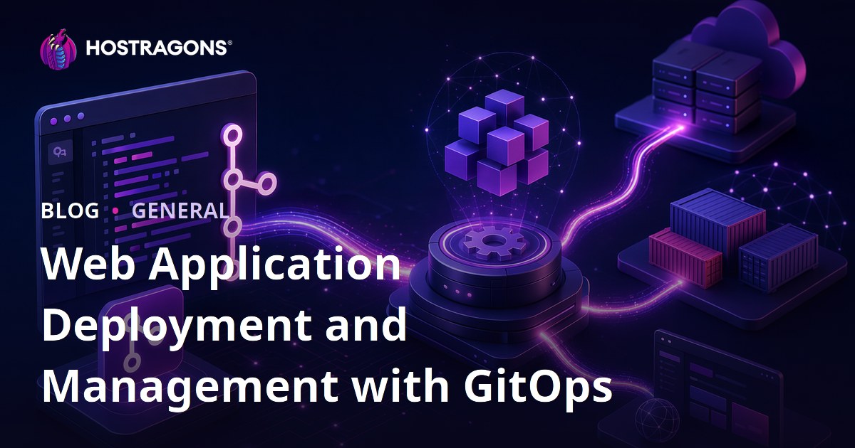 Web Application Deployment and Management with GitOps