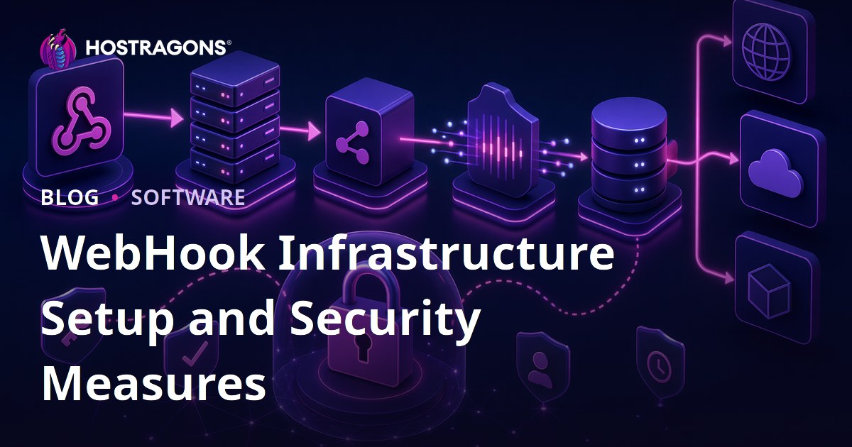 WebHook Infrastructure Setup and Security Measures