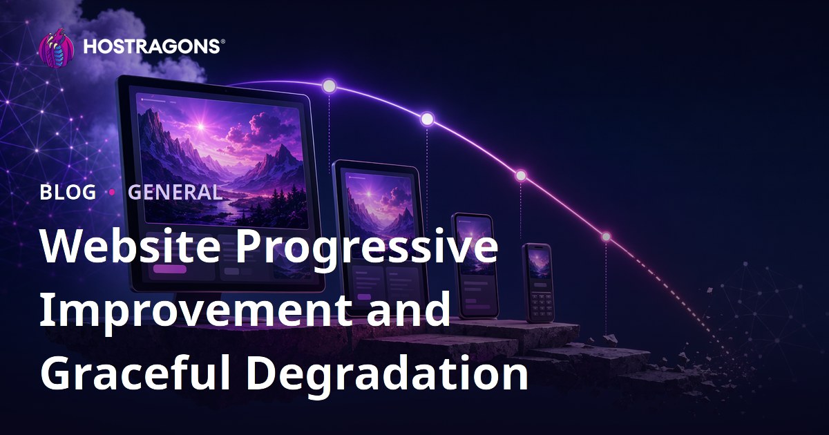 Website Progressive Improvement and Graceful Degradation