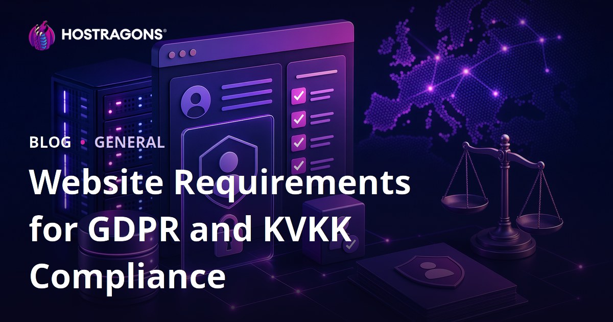 Website Requirements for GDPR and KVKK Compliance
