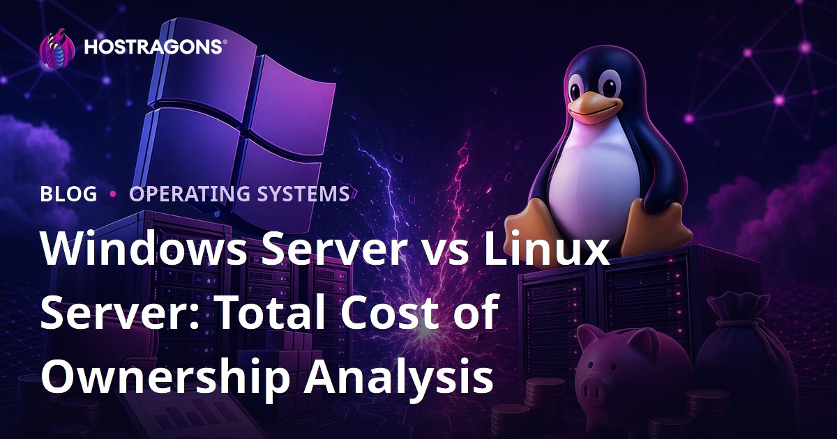 Windows Server vs Linux Server: Total Cost of Ownership Analysis