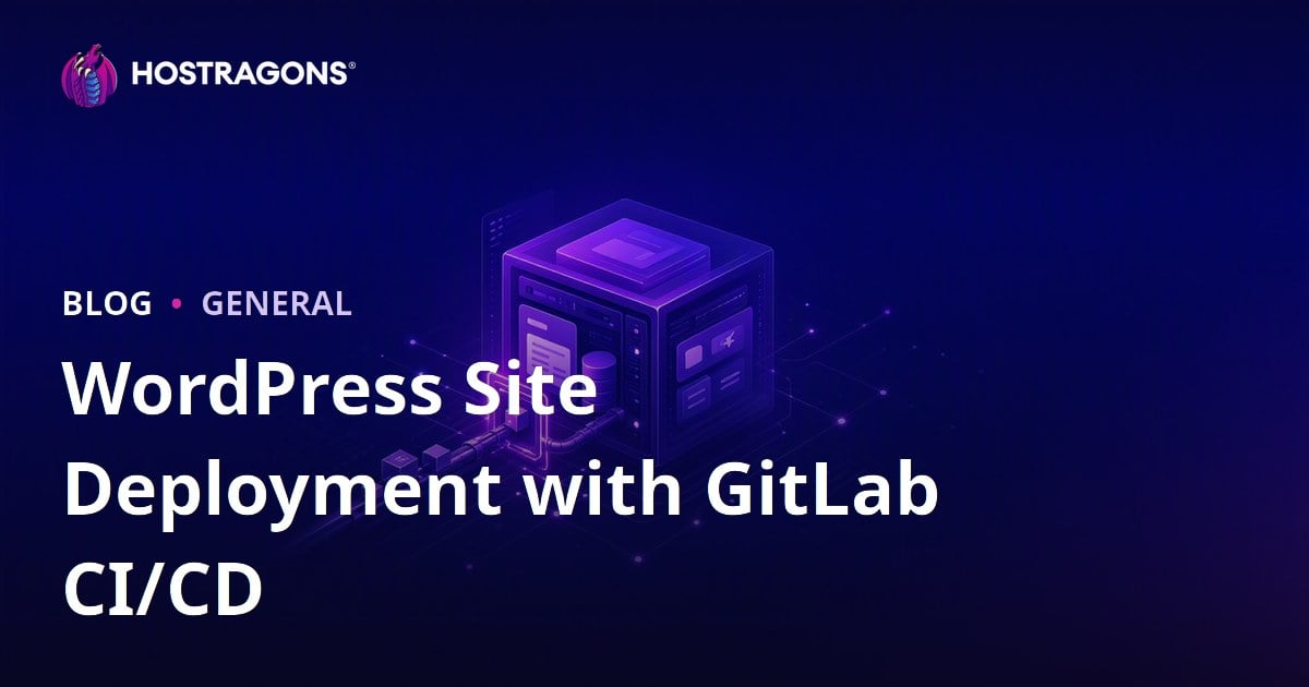 WordPress Site Deployment with GitLab CI/CD