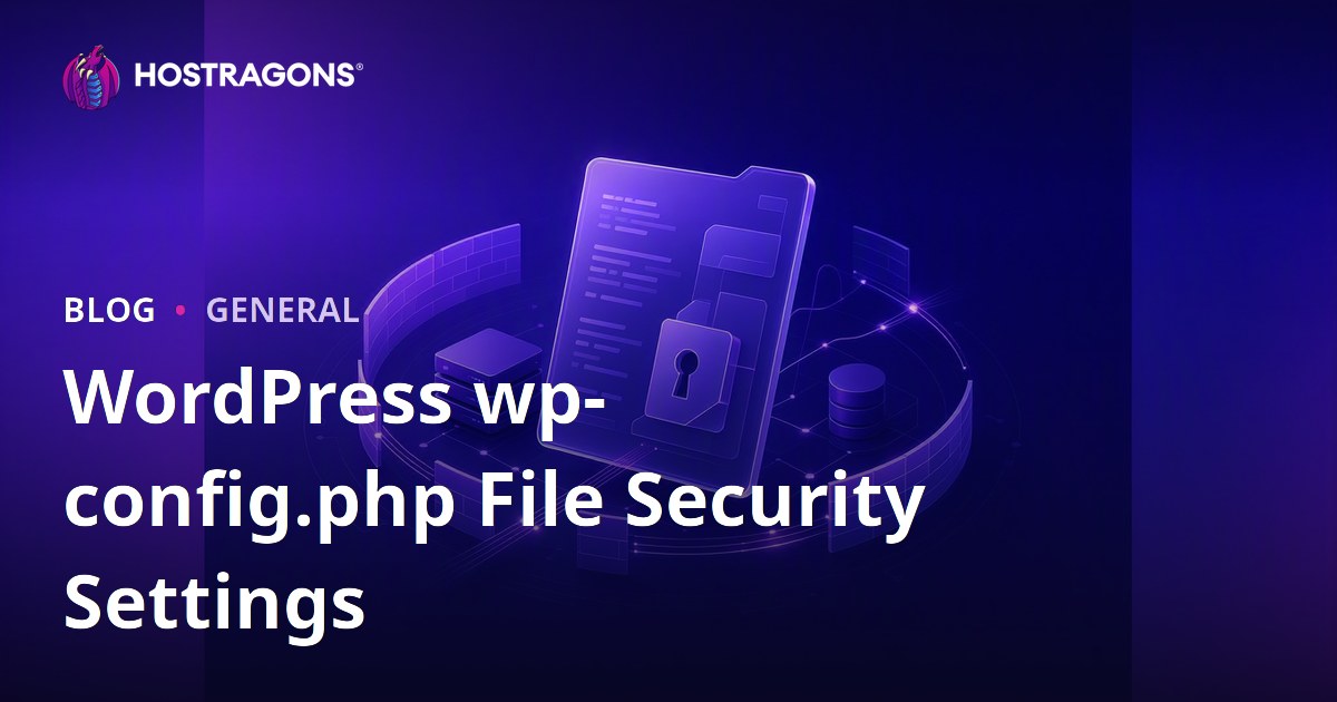 WordPress wp-config.php File Security Settings