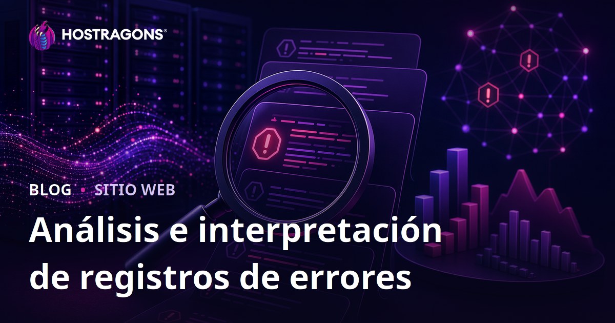 Análisis e interpretación de registros de errores