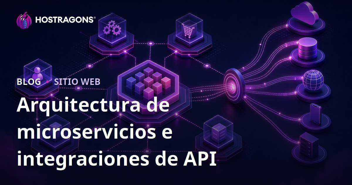 Arquitectura de microservicios e integraciones de API