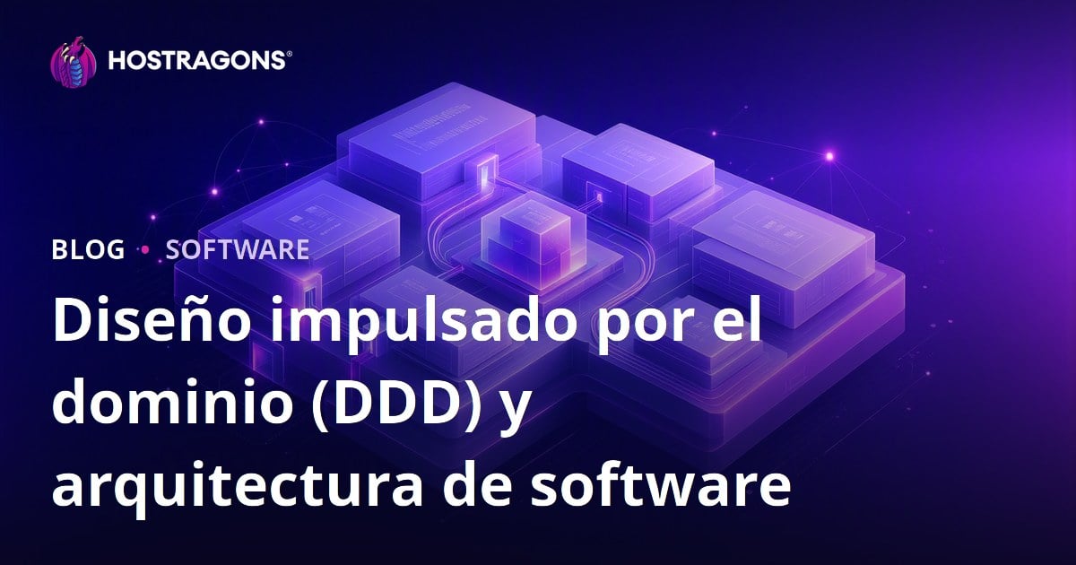 Diseño impulsado por el dominio (DDD) y arquitectura de software