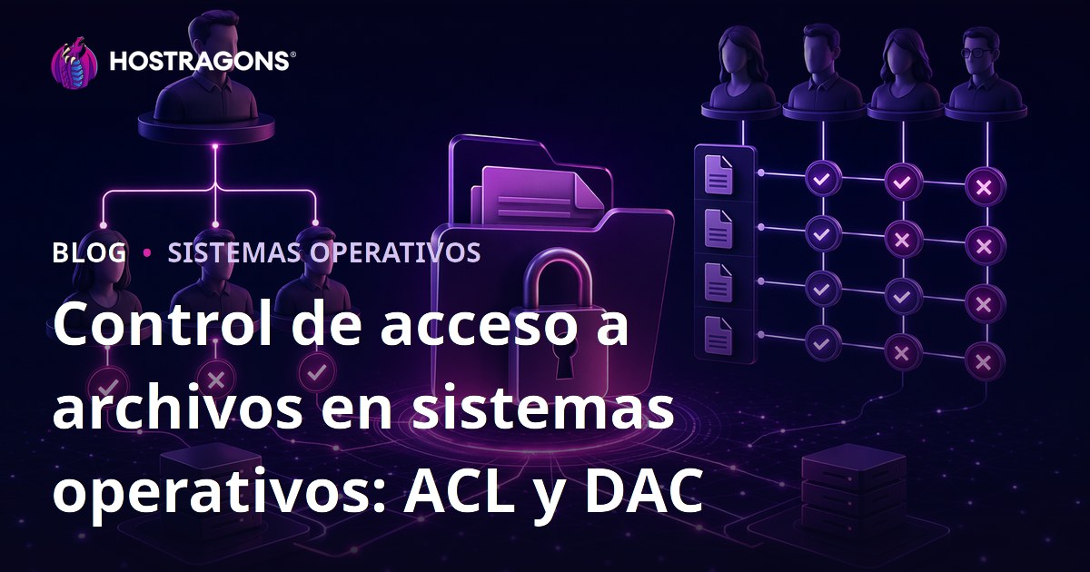 Control de acceso a archivos en sistemas operativos: ACL y DAC
