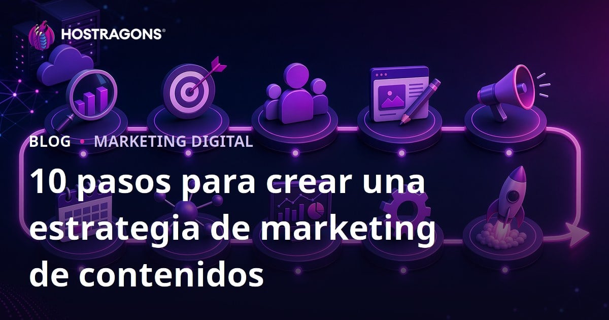 10 pasos para crear una estrategia de marketing de contenidos