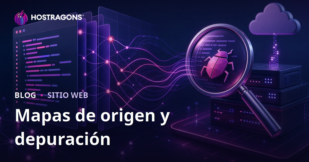 Mapas de origen y depuración