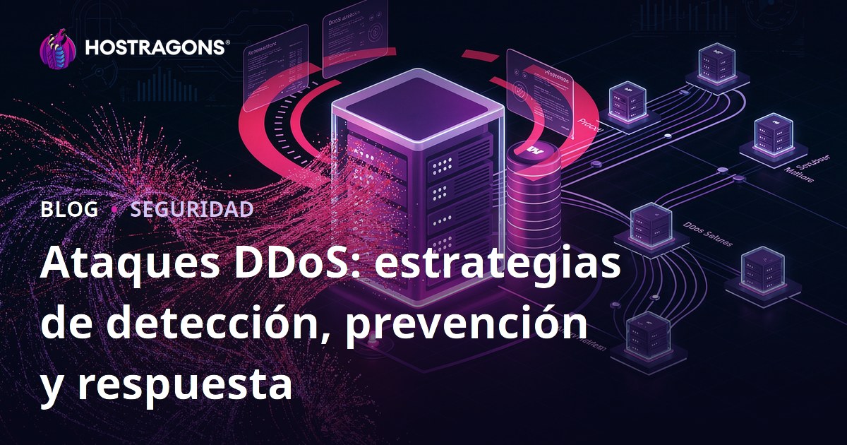 Ataques DDoS: estrategias de detección, prevención y respuesta
