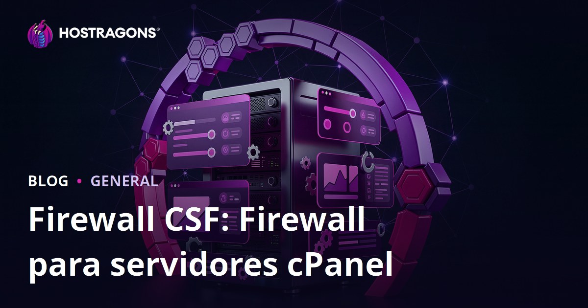 CSF Firewall: Cortafuegos para servidores cPanel