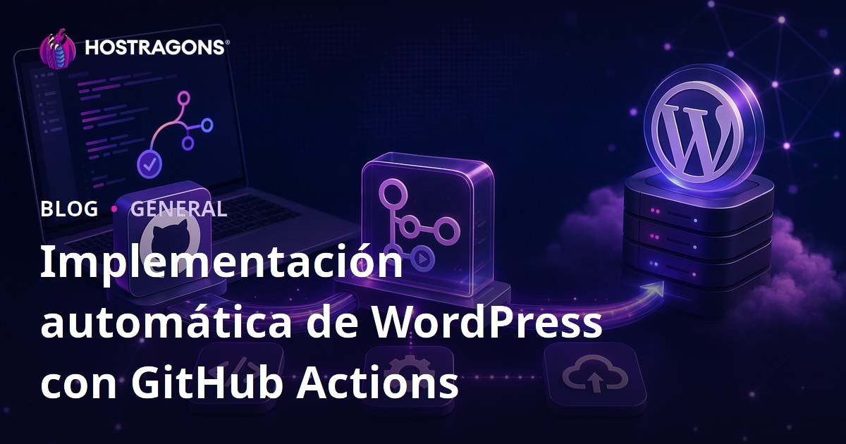 Implementación automática de WordPress con GitHub Actions