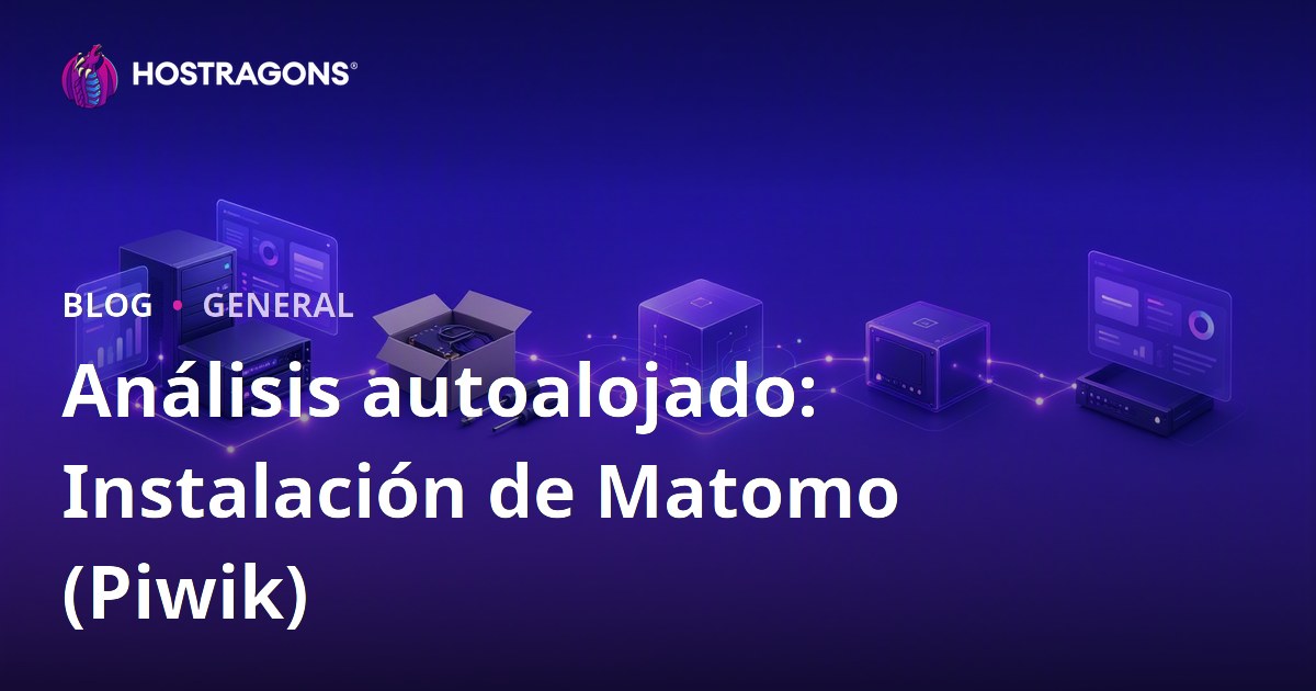 Análisis autoalojado: Instalación de Matomo (Piwik)