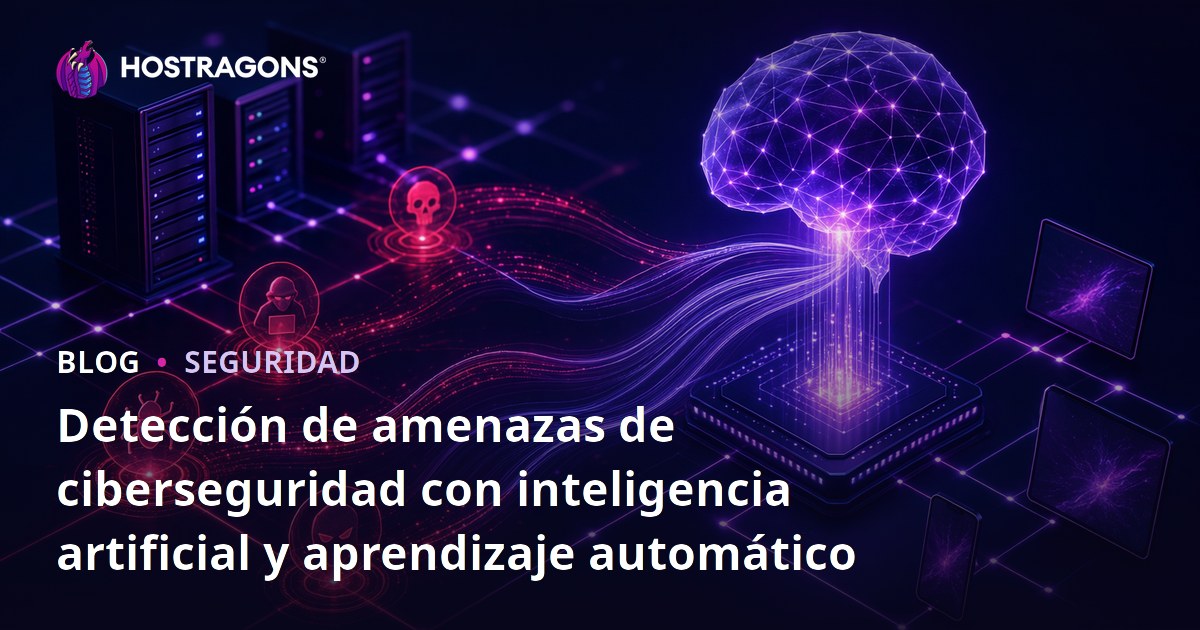 Detección de amenazas de ciberseguridad con inteligencia artificial y aprendizaje automático