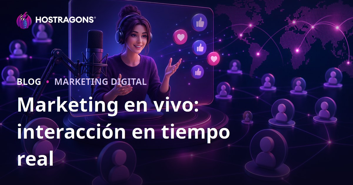 Marketing en vivo: interacción en tiempo real
