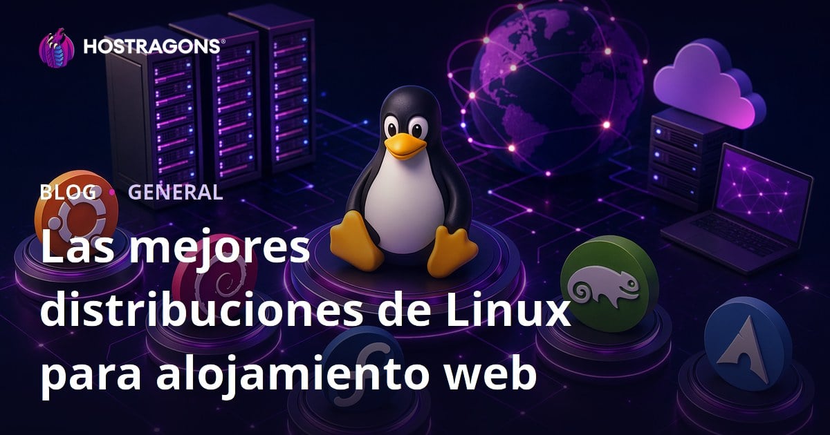 Las mejores distribuciones de Linux para alojamiento web