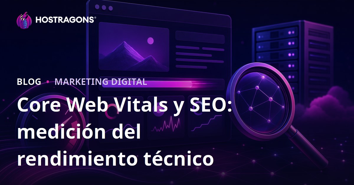 Core Web Vitals y SEO: medición del rendimiento técnico