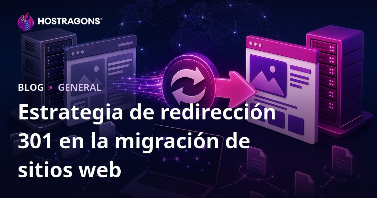 Estrategia de redirección 301 en la migración de sitios web
