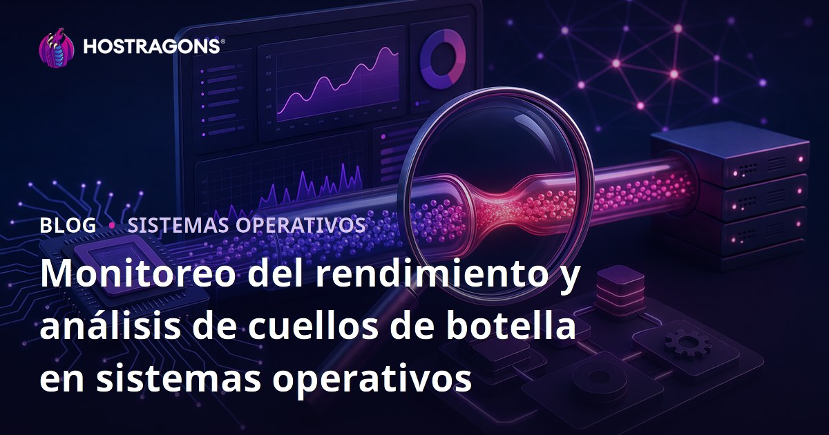 Monitoreo del rendimiento y análisis de cuellos de botella en sistemas operativos