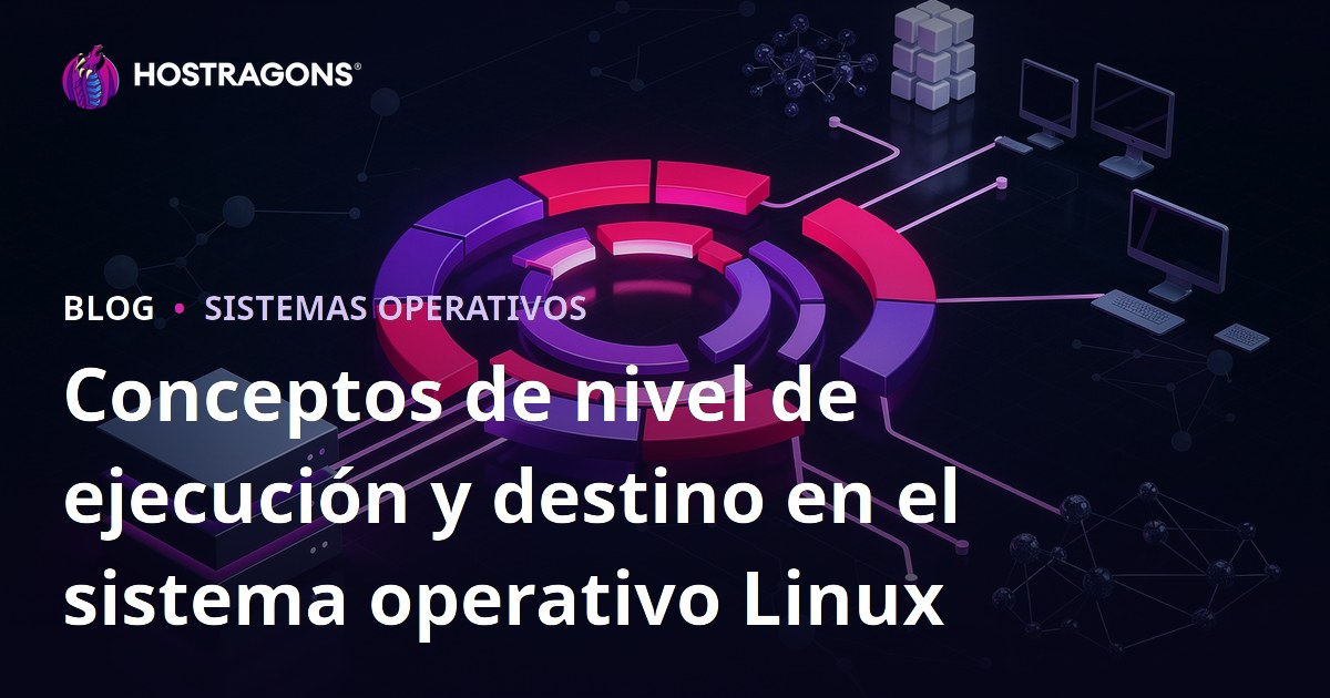 Conceptos de nivel de ejecución y destino en el sistema operativo Linux