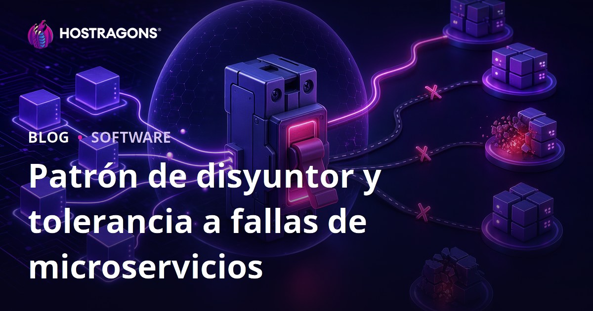 Patrón de disyuntor y tolerancia a fallas de microservicios