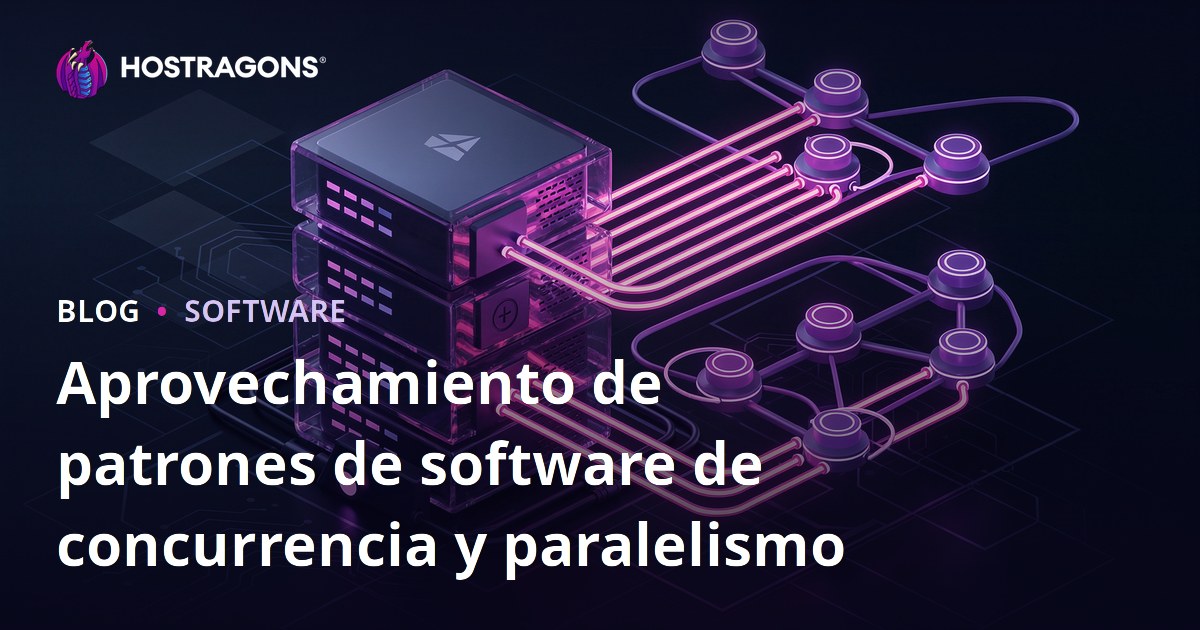 Aprovechamiento de patrones de software de concurrencia y paralelismo