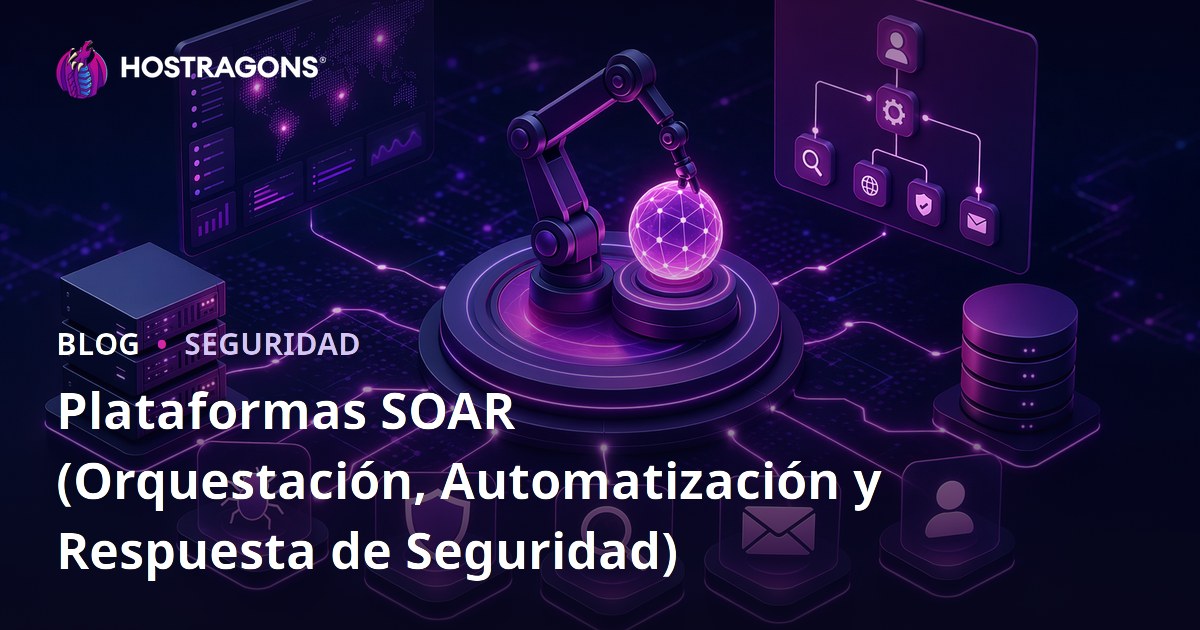 Plataformas SOAR (Orquestación, Automatización y Respuesta de Seguridad)