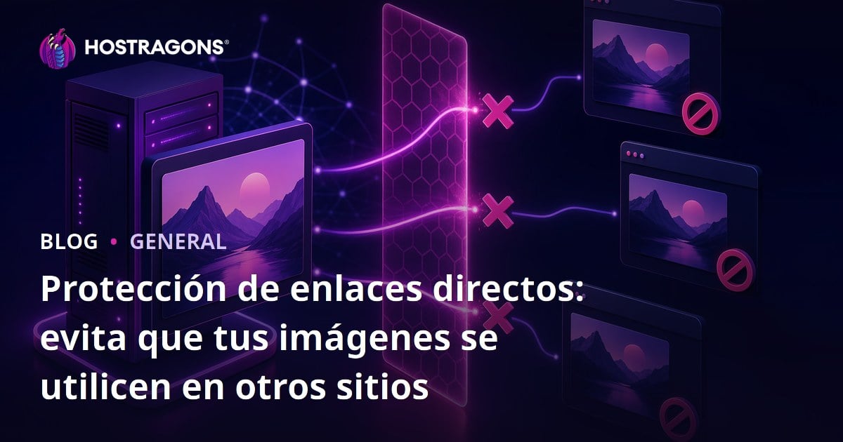 Protección de enlaces directos: evita que tus imágenes se utilicen en otros sitios
