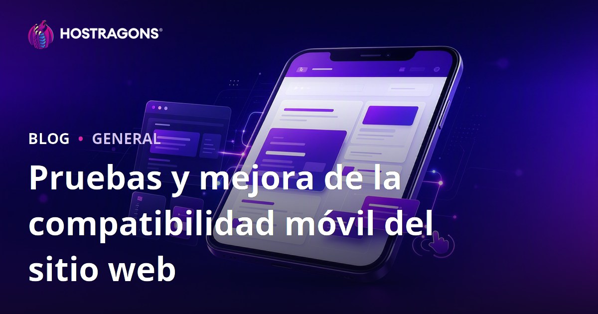 Pruebas y mejora de la compatibilidad móvil del sitio web