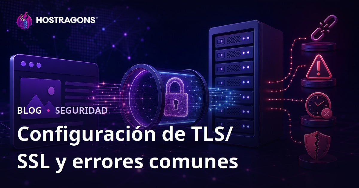 Configuración de TLS/SSL y errores comunes