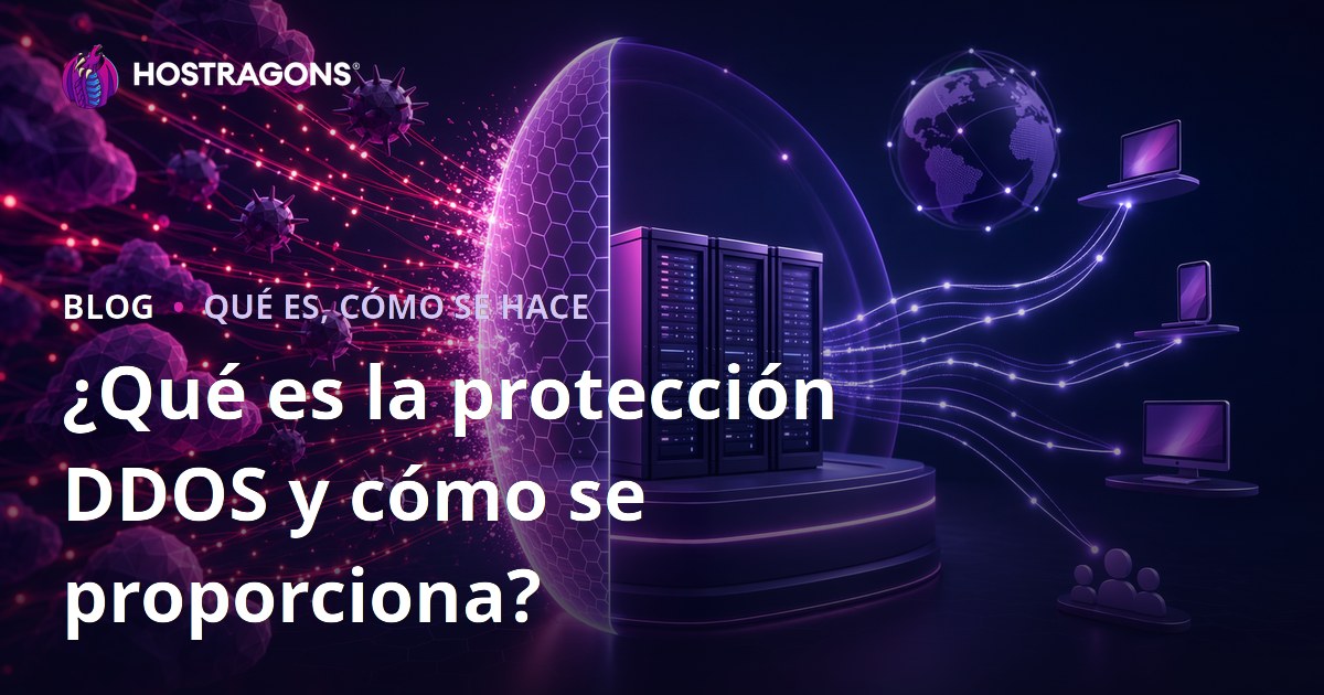 ¿Qué es la protección DDOS y cómo se proporciona?